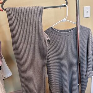 Dressed in Lala Ribbed Matching Set